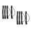 8 Pcs Canoe Accessories Kayak Side Carry Handle Pvc Plastic Ocean 4