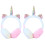 2pcs Unicorn Earmuffs Colorful Accessories Plush Child 5