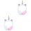 2pcs Unicorn Earmuffs Colorful Accessories Plush Child 6