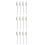 12 Pcs Professional Fish Traps Wear-Resistant Convenient Mesh 4