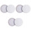 3Pcs 40Cm Wooden Frame Cotton Thick Stretched Canvas For Drawing 4