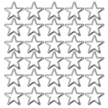 2 Pieces Star Charms Studs For Clothing Spikes Crafts Embellishments