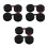 6 Pcs Universal Typewriter Ribbon Twin Spool Pack For Most Typewriters 10
