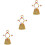 3 Sets Beach Themed Party Decorations Seaside Decorative Straw Skirt 7