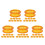 50 Pcs Silicone Finger Protector Rings For Grooming Shears Scissors Yellow 8