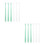 12 Pcs Household Kitten Toothbrushes Portable Dog Toothbrushes 7