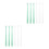 12 Pcs Household Kitten Toothbrushes Portable Dog Toothbrushes 5