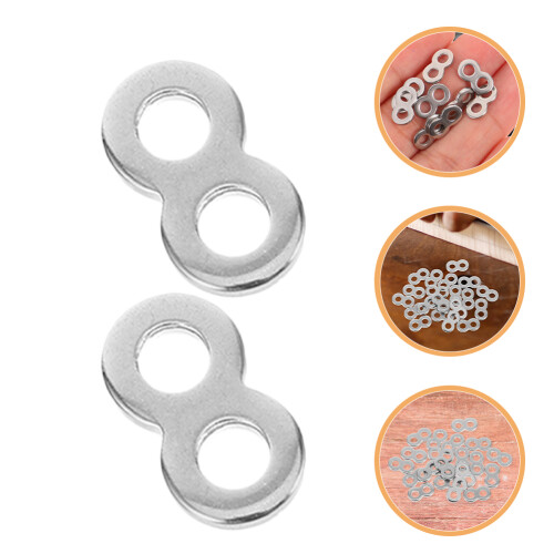 120 Pcs 8 Shaped Tabletop Fastener Figure Buckle Connector 1