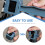 3Pcs Professional Bike Chain Brush Compact Motorcycle Cleaner 10