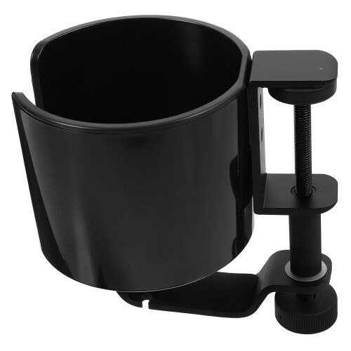 2Pcs Aluminum Alloy Rotating Headphone Stand With Cup Holder 2