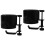 2Pcs Aluminum Alloy Rotating Headphone Stand With Cup Holder 6