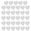 4 Pack Safety Earring Backs Clear Spacers For Piercings Accessories 2