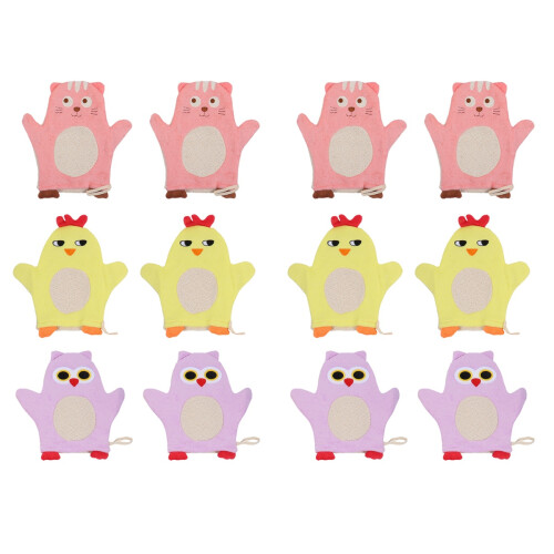 12Pièces Douche Bébé Mignon Coton Durable Mix 1