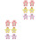 12Pièces Douche Bébé Mignon Coton Durable Mix 3