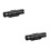 2Pcs Temporary Parking Sign With Phone Number For Wheel Black 5