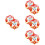 8 Pcs Chinese New Year Window Clings Rabbit Decals 2023 6