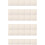 Set Of 3 Deckle Edge Paper Mirror Jam Xuan Calligraphy 8
