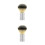 2Pcs Nylon Beard Brush with Handle for Men Multi-Use Mustache & Goatee 10