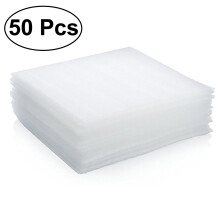 100 Pcs Epe Cushion Sheets For Dishware Protection 30X30X0.5Cm White