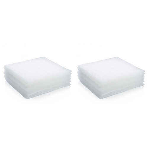100 Pcs Epe Cushion Sheets For Dishware Protection 30X30X0.5Cm White 1