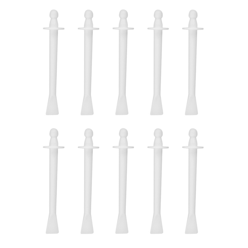 Aboofan 12Pcs Disposable Nose Hair Wax Sticks Plastic Wax Wands For Women