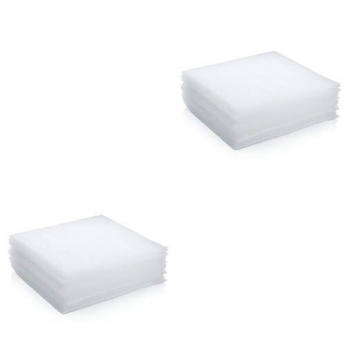 100 Pcs Epe Cushion Sheets For Dishware Protection 30X30X0.5Cm White 2