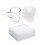 100 Pcs Epe Cushion Sheets For Dishware Protection 30X30X0.5Cm White 9