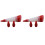2pcs Silicone Cream Decorating Pen Piping Syringe Diy Squeezing Cream 2