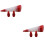 2pcs Silicone Cream Decorating Pen Piping Syringe Diy Squeezing Cream 6