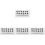 4 Sets Stamping Equipment Craft Tool Pattern Stamps 2