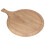 Wooden Pizza Tray Round Serving Board with Handle 4