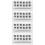 4 Sets Stamping Equipment Craft Tool Pattern Stamps 8
