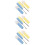 6 Pcs Seam Ripper 2-In-1 Thread Removing Tool With Thread Eraser 10
