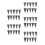 100 Pcs Carbon Steel Hammer Wedge Repair Tool Handle Fixing Accessory 10