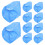 10Pcs Nonwoven Sweat Absorbing Liner Pads For Cap 11