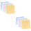 10 Pcs Bamboo Fiber Newborn Bib Washcloth Muslin Square 6