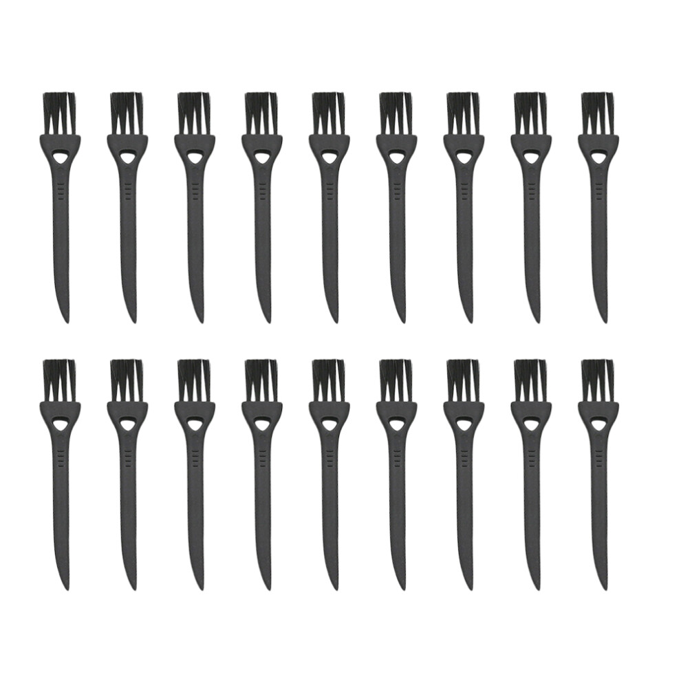 100 Pcs Computer Cleaning Brush For Keyboard And Electronics Black 032510880964