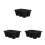 3Pcs 6 Hole Silicone Garden Propagator Tray 6