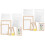 2 Sets Paper Making Kit with Wooden Frames and Screens 4