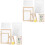 2 Sets Paper Making Kit with Wooden Frames and Screens 3