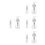 8 Pcs Powder Spray Bottle For Baking And Cake Decoration 9