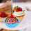 3 Pieces Foil Cupcake Cases Silicone Mold Non-Stick Molds 5
