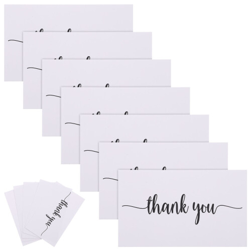 450 Pcs Multi-Function Thank You Cards Coated Paper For 1