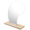 5 Sets Acrylic Makeup Mirror With Wooden Stand 1