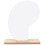 5 Sets Acrylic Makeup Mirror With Wooden Stand 2