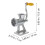 Manual Meat Grinder And Sausage Stuffer Set Vegetable Minced Machine 2