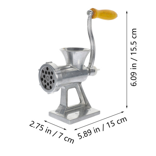 Manual Meat Grinder And Sausage Stuffer Set Vegetable Minced Machine 1