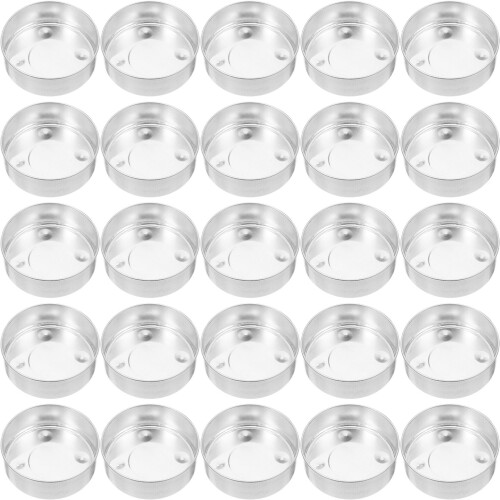 100 Pcs Aluminum Tea Light Cup Holder