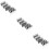 3 Sets Taco Stand Pancakes Desktop Stainless Steel 9