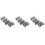 3 Sets Taco Stand Pancakes Desktop Stainless Steel 4